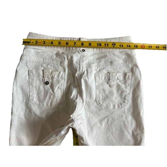 Saint James Women’s Double Button White Pants Made In France 30x31 - Picture 6 of 7